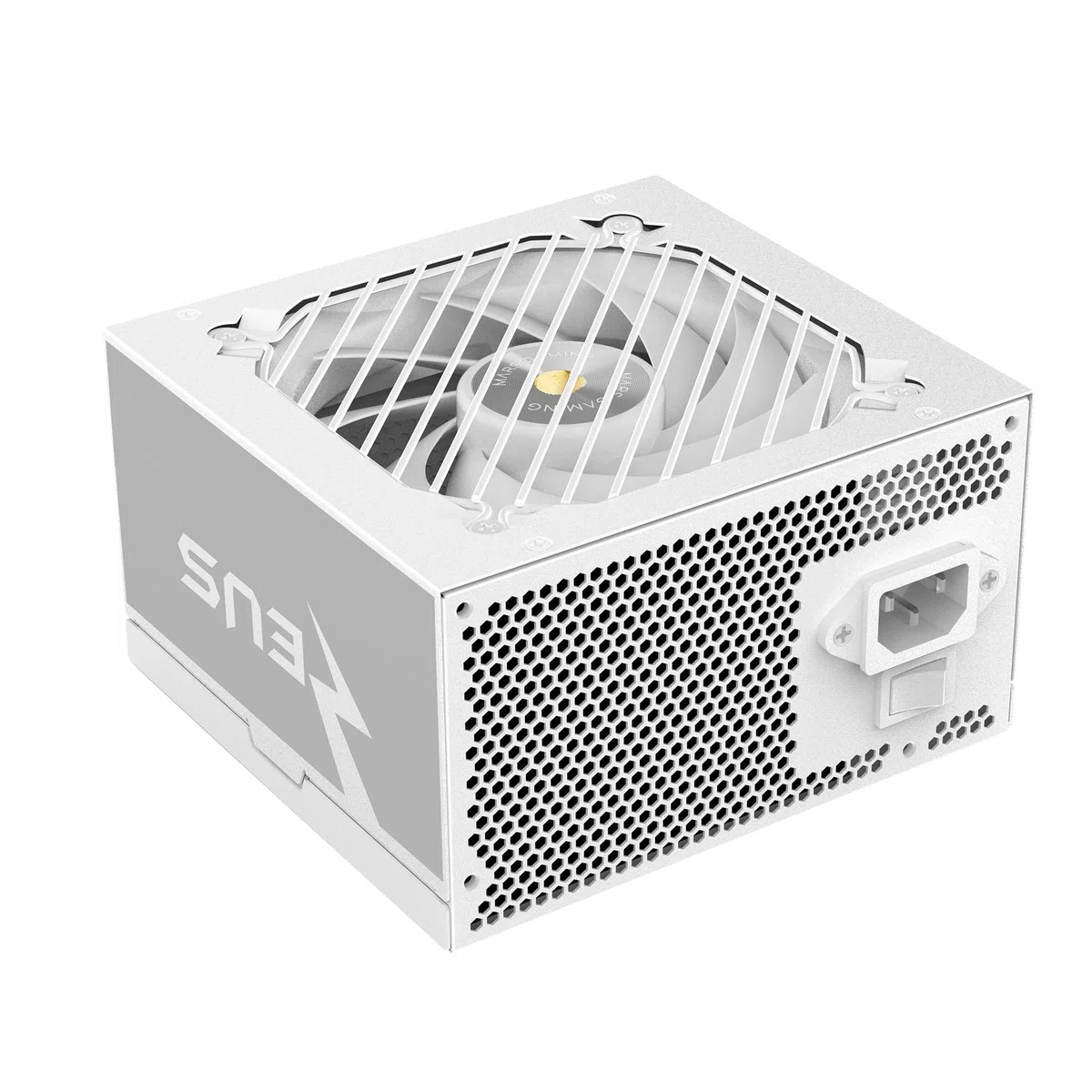 Mars Gaming MPZE750SI, Zasilacz ATX 750W, 10 Lat Gwarancji, 80 Plus Silver, +87% Wydajność, Technologie AI2-RPM, DC-DC i SMD, Aktywny PFC, Japońskie Kondensatory Toshin Kyogo 105º, Biały