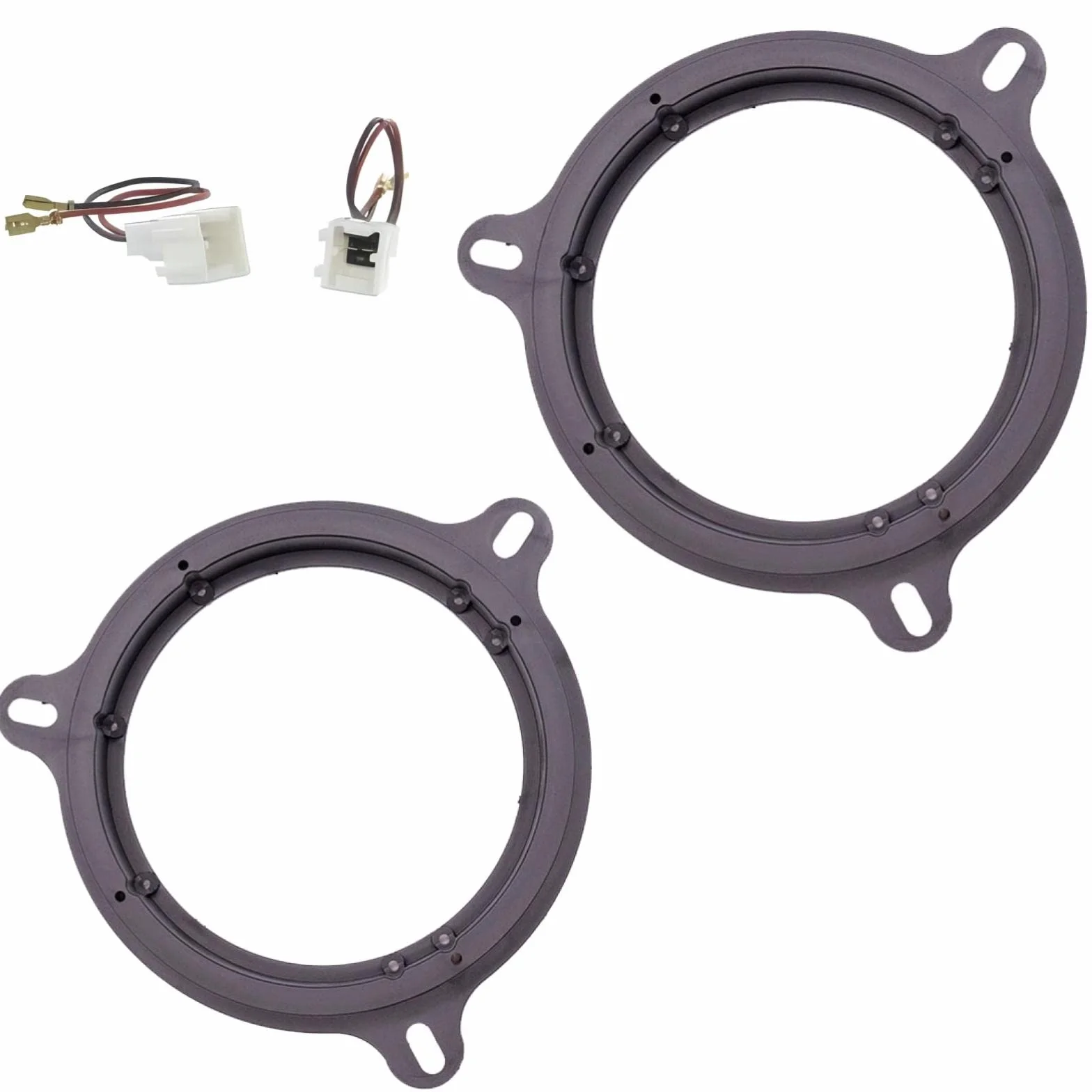 Sound Way zestaw adapterów do montażu głośników, 16,5 cm, kompatybilny z Renault, Nissan, Dacia, Smart