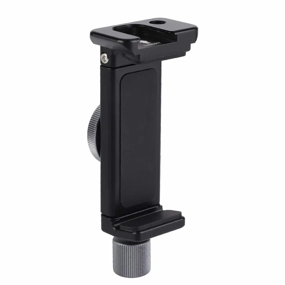 Adapter statywu do smartfona, uniwersalny stop aluminium, adapter do telefonów komórkowych z gniazdem jaskółczy ogon, adapter do uchwytu na telefon komórkowy