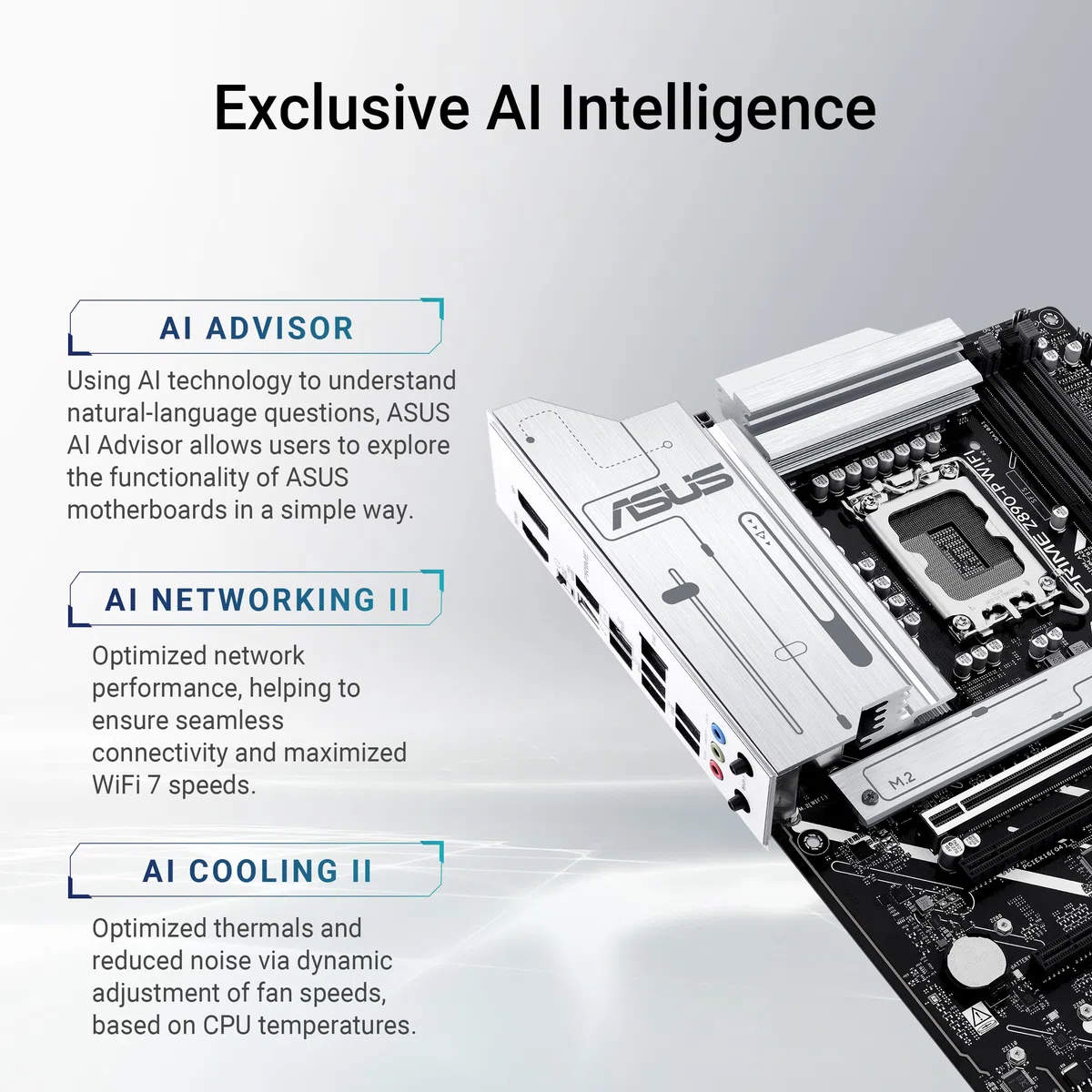 ASUS PRIME Z890-P WIFI Intel Z890 LGA 1851 (Socket V1) ATX