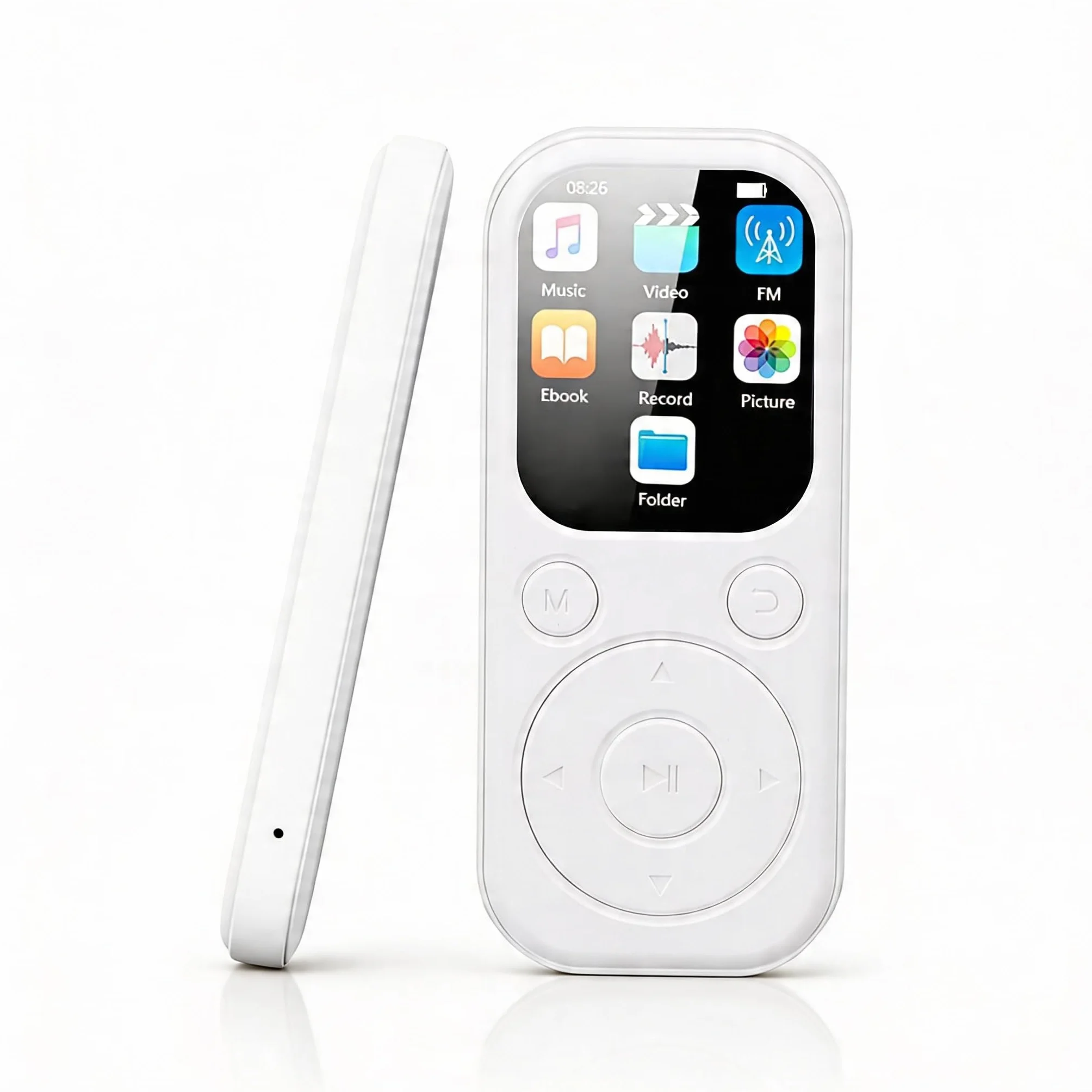 Odtwarzacz MP3 Bluetooth 5.4 HiFi 2,01 Cala MP4 Player 128 GB Przenośny