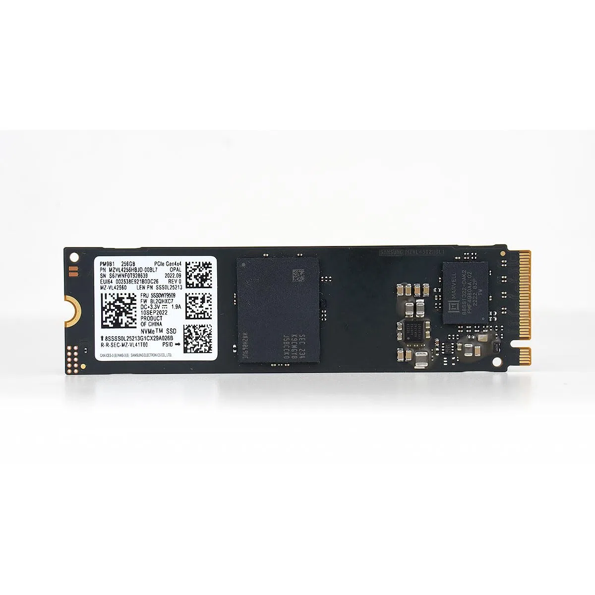 SAMSUNG OEM Gamer 256GB M.2 2280 Gaming Gen4 PCIe NVMe wewnętrzny dysk półprzewodnikowy (SSD)