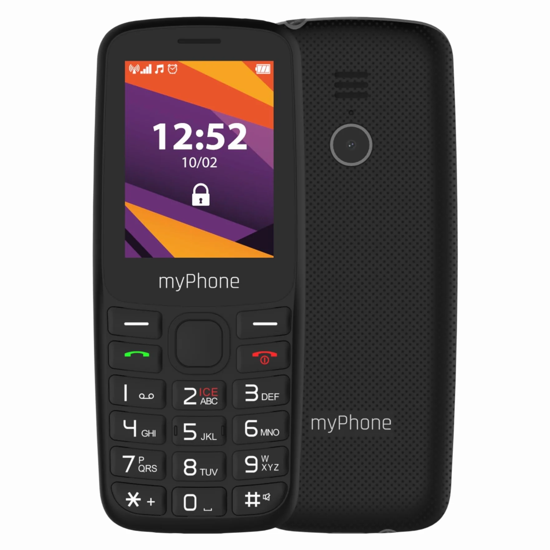 Myphone 6410 LTE Telefon Czarny 123 x 57.5 x 13.3 mm