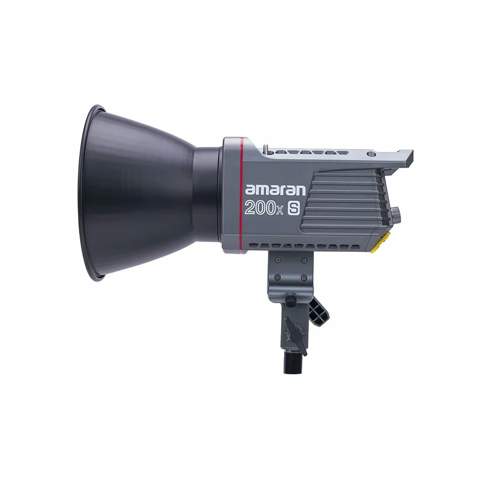 Amaran 200x S - dwukolorowe światło wideo COB 2700-6500K, kompaktowe źródło światła LED do fotografii i wideo, monolight główne światło 200 W, montaż Bowens Standard, Bluetooth 5.0