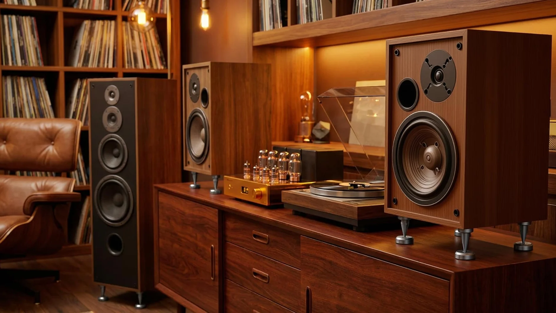 PrecisionGeek Kolce głośnikowe M6 z podkładkami izolacyjnymi 20 mm, zestaw 4 kolców + 4 podkładki, anodowane aluminium, szare, głośniki HiFi, stojaki AV, subwoofery i sprzęt audio, nóżki