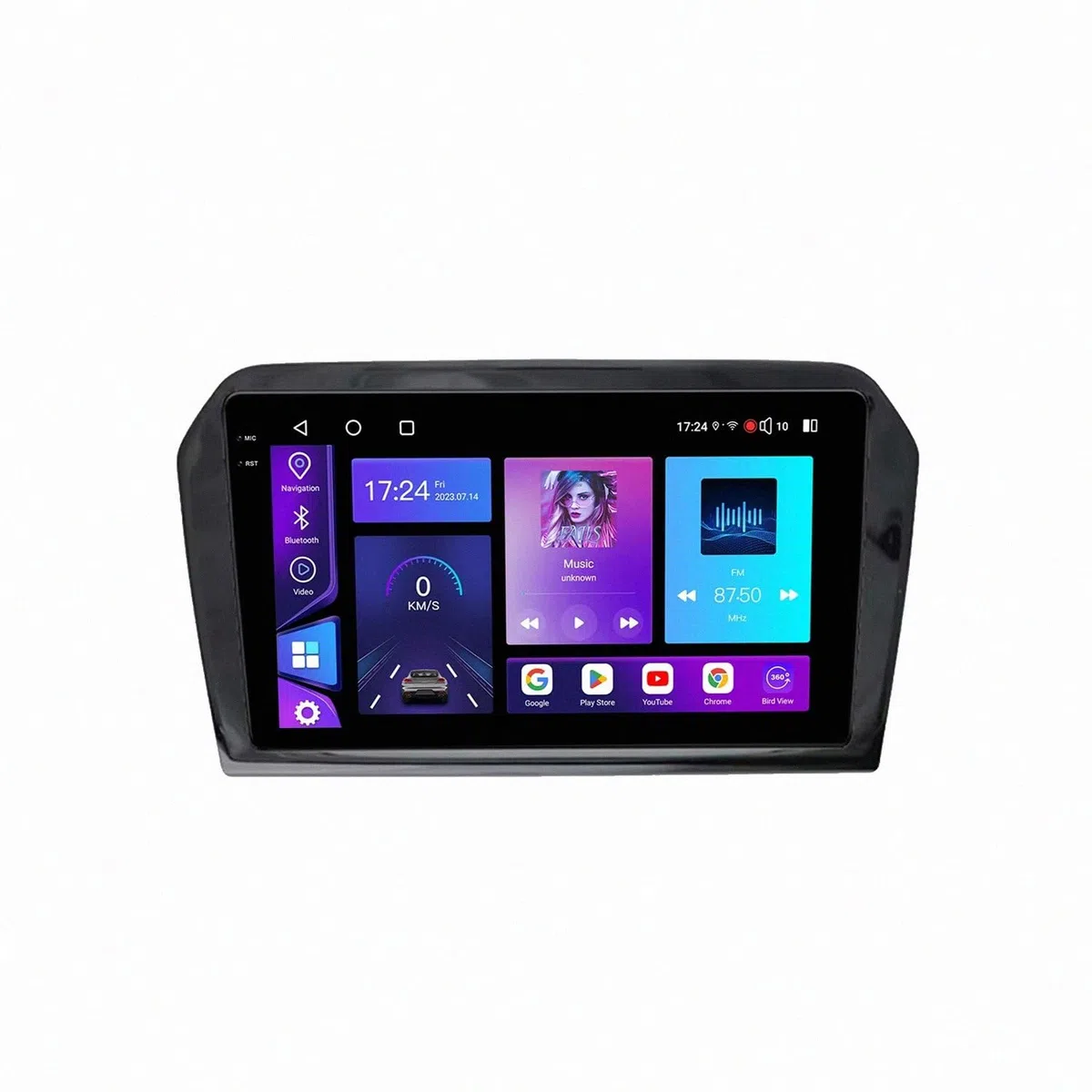 Przenośny Ekran Dotykowy Do Samochodu dla VOLKSWAGEN JETTA 2013-2019 Odbiorniki Car Audio, Wyświetlacz Hd, Przenośna Nawigacja Na Żywo, Odtwarzacz Muzyki, 4 Rdzeń 1G+16G