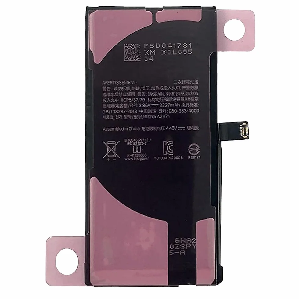 Wymienna bateria premium do iPhone'a 13-3227mAh, identyczna z oryginałem, zestaw 12 profesjonalnych narzędzi i samoprzylepny ekran w zestawie