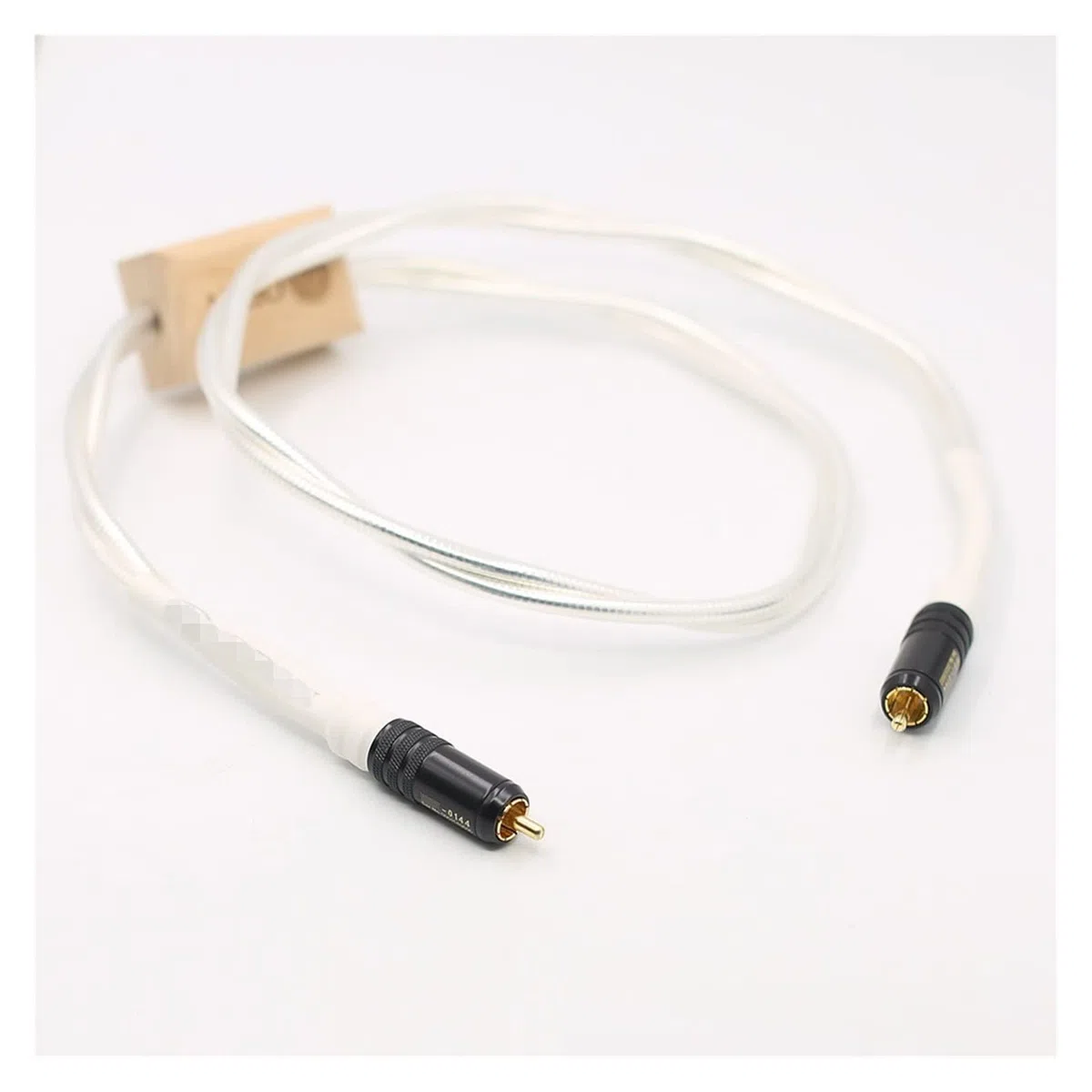 STRNG Cyfrowy koncentryczny kabel audio 75 omów z pozłacanym kablem wtykowym RCA cyfrowy kabel audio Rca kabel cyfrowy (rozmiar: 2 m)