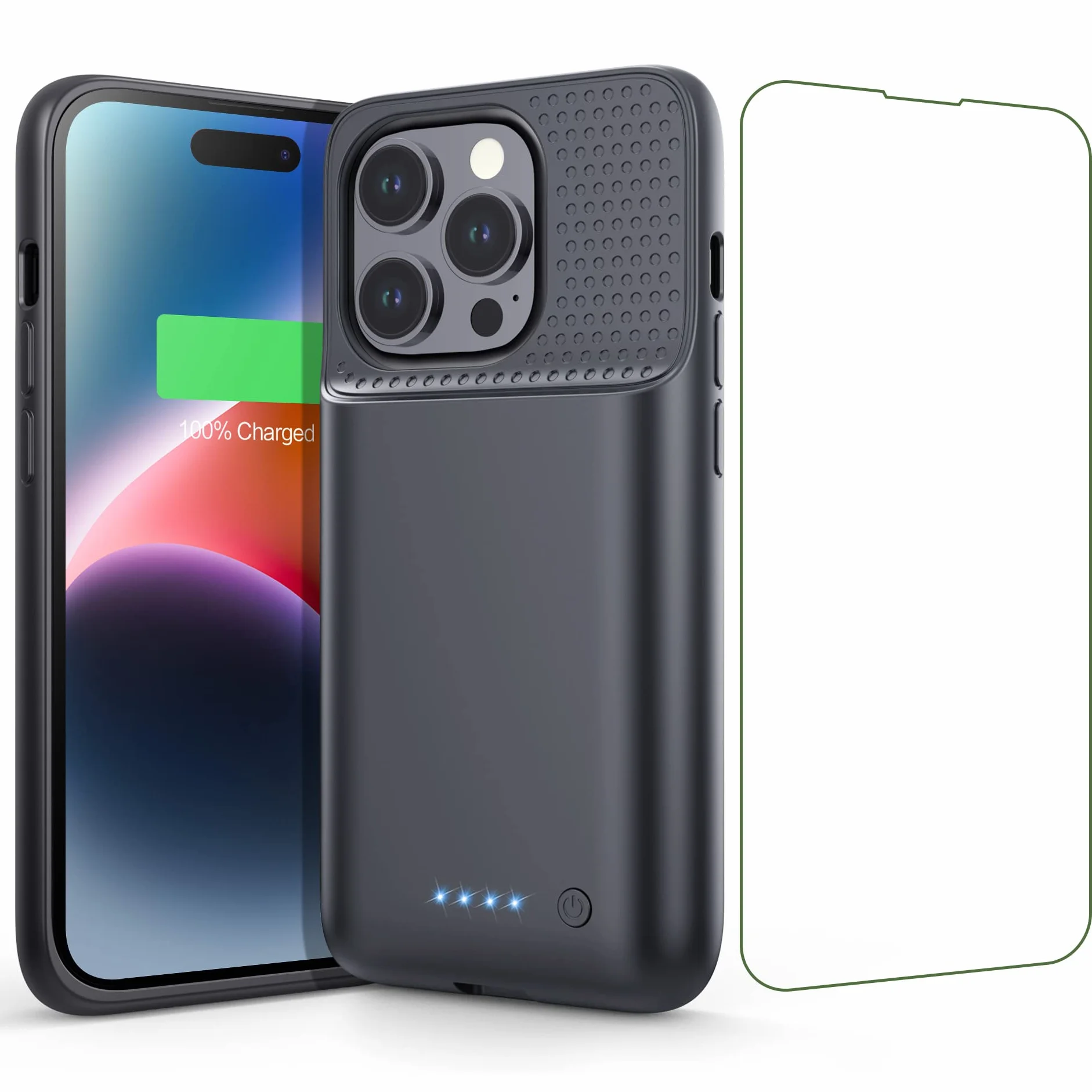 Etui z akumulatorem iPhone 14 Pro 7200 mAh przenośna ładowarka