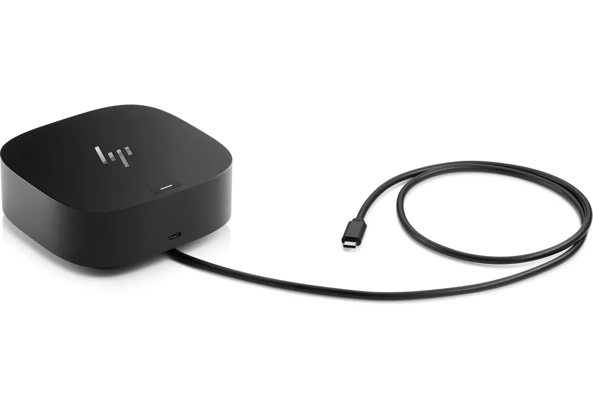 HP USB-C G5 Essential Stacja Dokująca | Hub USB-C | Thunderbolt | USB 3.0 | 2 x 1.4 DisplayPorty | HDMI 2.0 | Audio | RJ-45 | Czarna