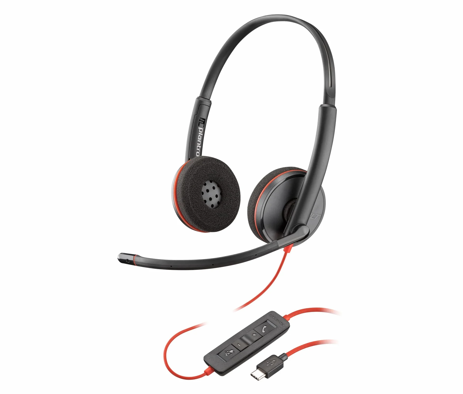 Poly Zestaw słuchawkowy Blackwire C3220 stereo, USB-C/A, czarny