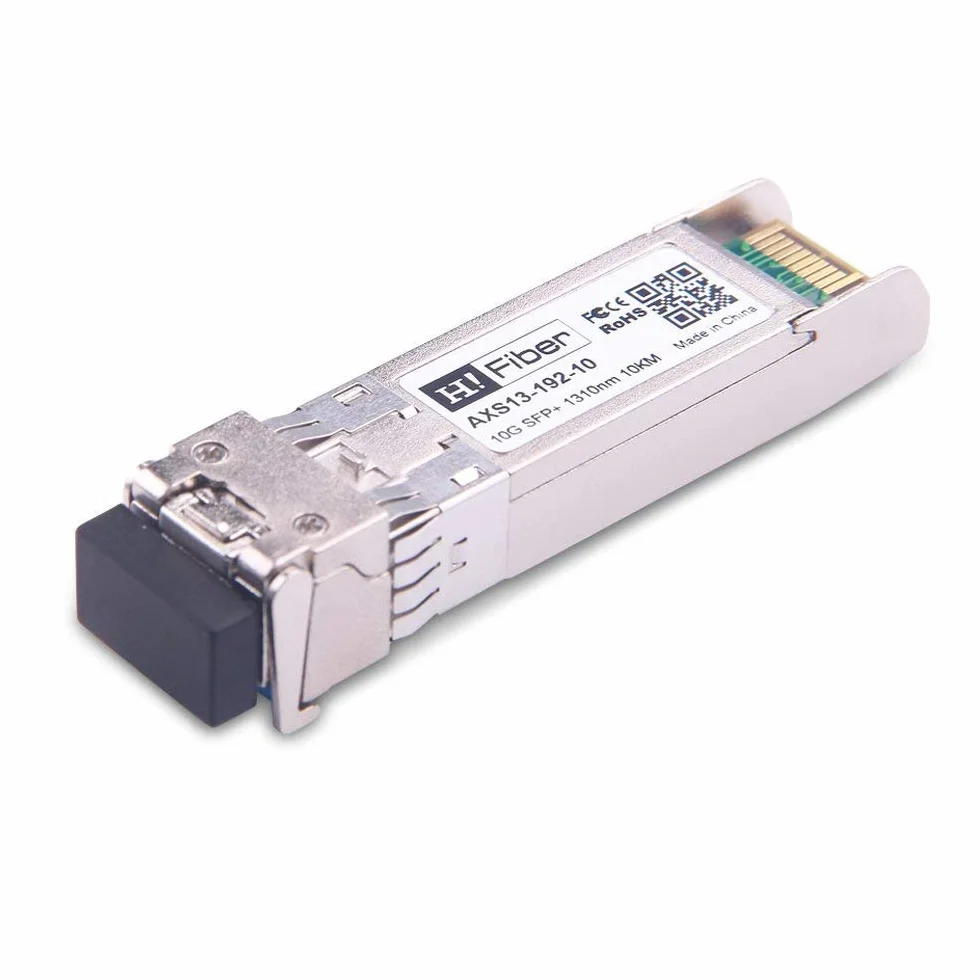 Moduł SFP+ 10 GB jednomodowy 10 km 1310 nm LC kompatybilny Intel Ubiquiti Netgear