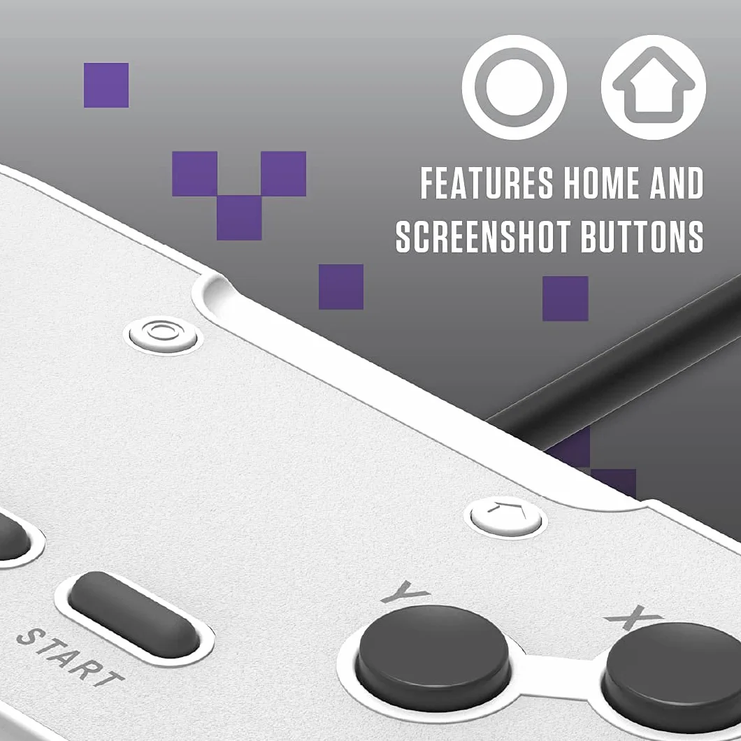 Retro-Bit Legacy 16 Przewodowy kontroler USB do przełącznika, PC, MacOS, RetroPie, Raspberry Pi - Grey - - Nintendo Switch