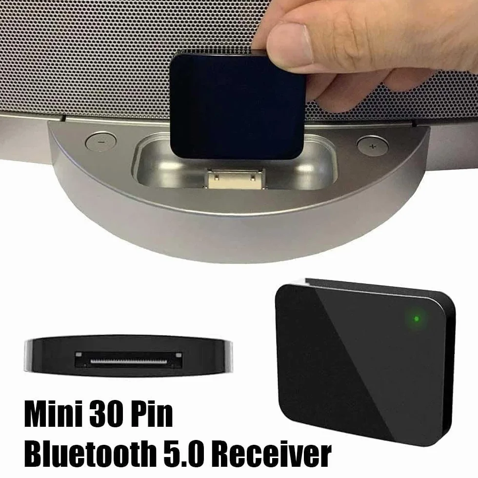 RGBS Bluetooth 5.0 A2DP odbiornik audio stereo adapter do Bose Sounddock iPhone iPod iPad