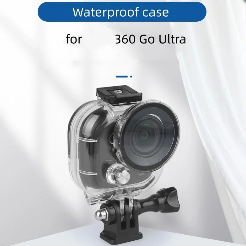 Do Insta360 GO Ultra, 50-metrowa obudowa do nurkowania podwodnego, wodoodporna, pyłoszczelna, odporna na wstrząsy, odporna na upadki, ultra etui ochronne 360 GO