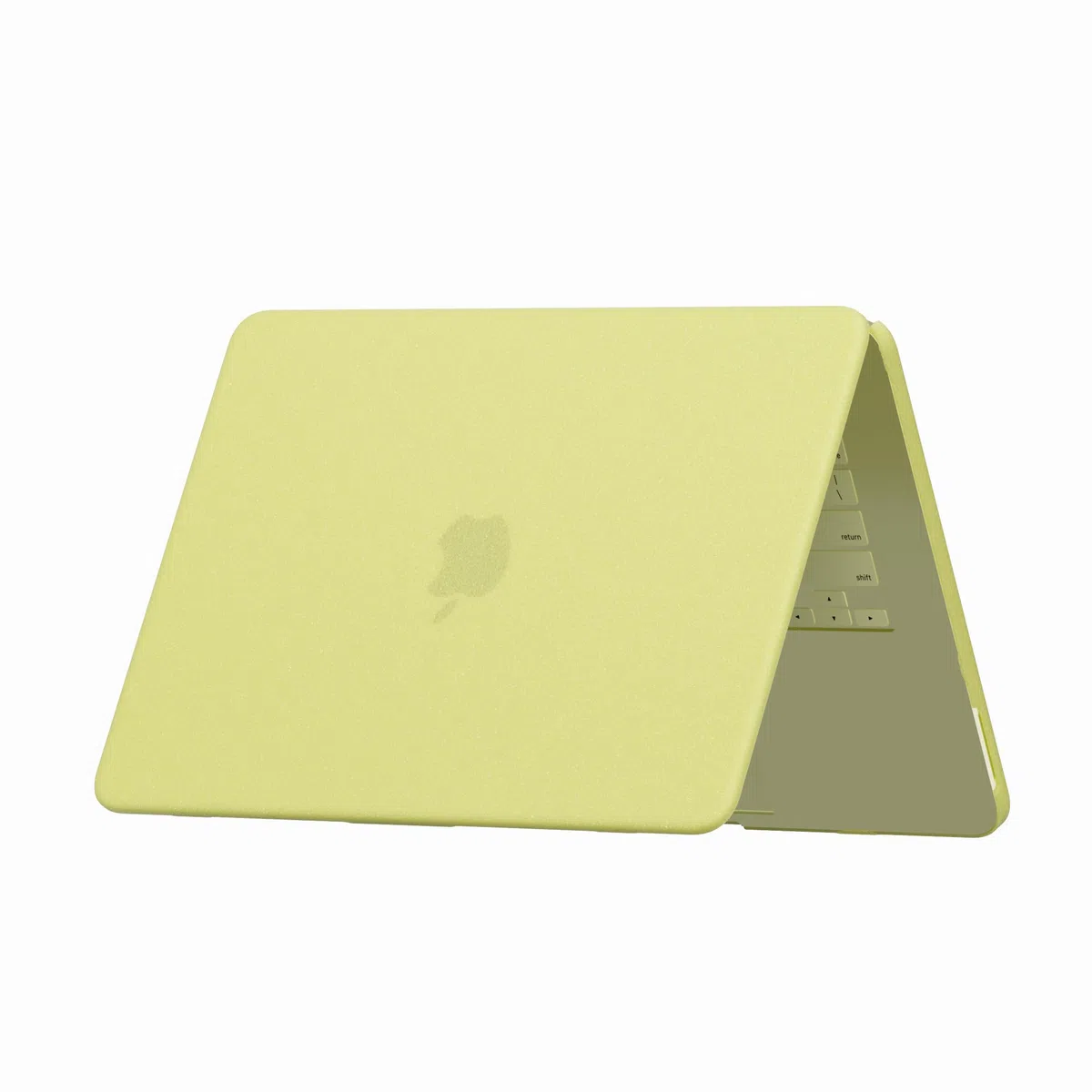 Lunivop Etui kompatybilne z MacBook Neo 33.0 cm 2026 A3404 z chipem A18 Pro, smukłe, matowe etui, odporne na zarysowania, odciski palców, ochronne, do MacBooka Neo 33.0 cm (żółte)