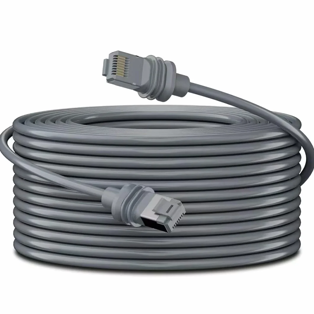 Elfcam - Kabel 5 m Starlink Gen 3, kabel Ethernet Cat6 26AWG odpowiedni do instalacji zewnętrznych i wewnętrznych, przedłużacz kabla Starlink Gen 3/Mini, 5 metrów
