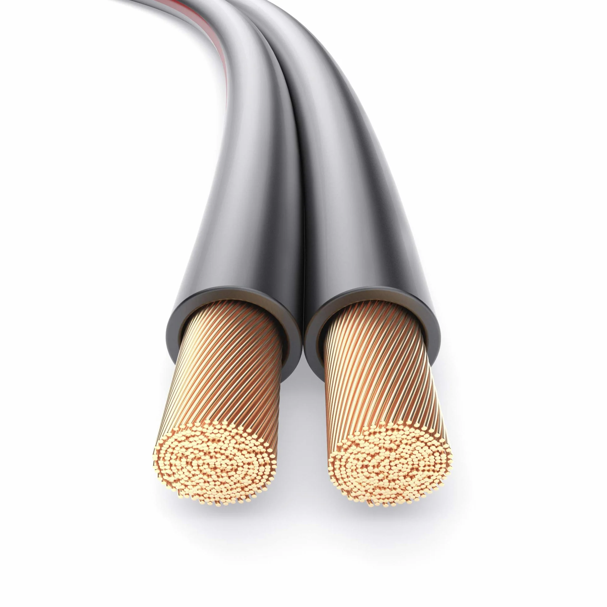PureLink Kabel głośnikowy OFC 2 x 4,00 mm² 0,20 mm, 10,0 m, kabel miedziany z czystej miedzi do głośnika HiFi głośników subwoofera, kabel audio z oznaczeniem polaryzacji, czarny