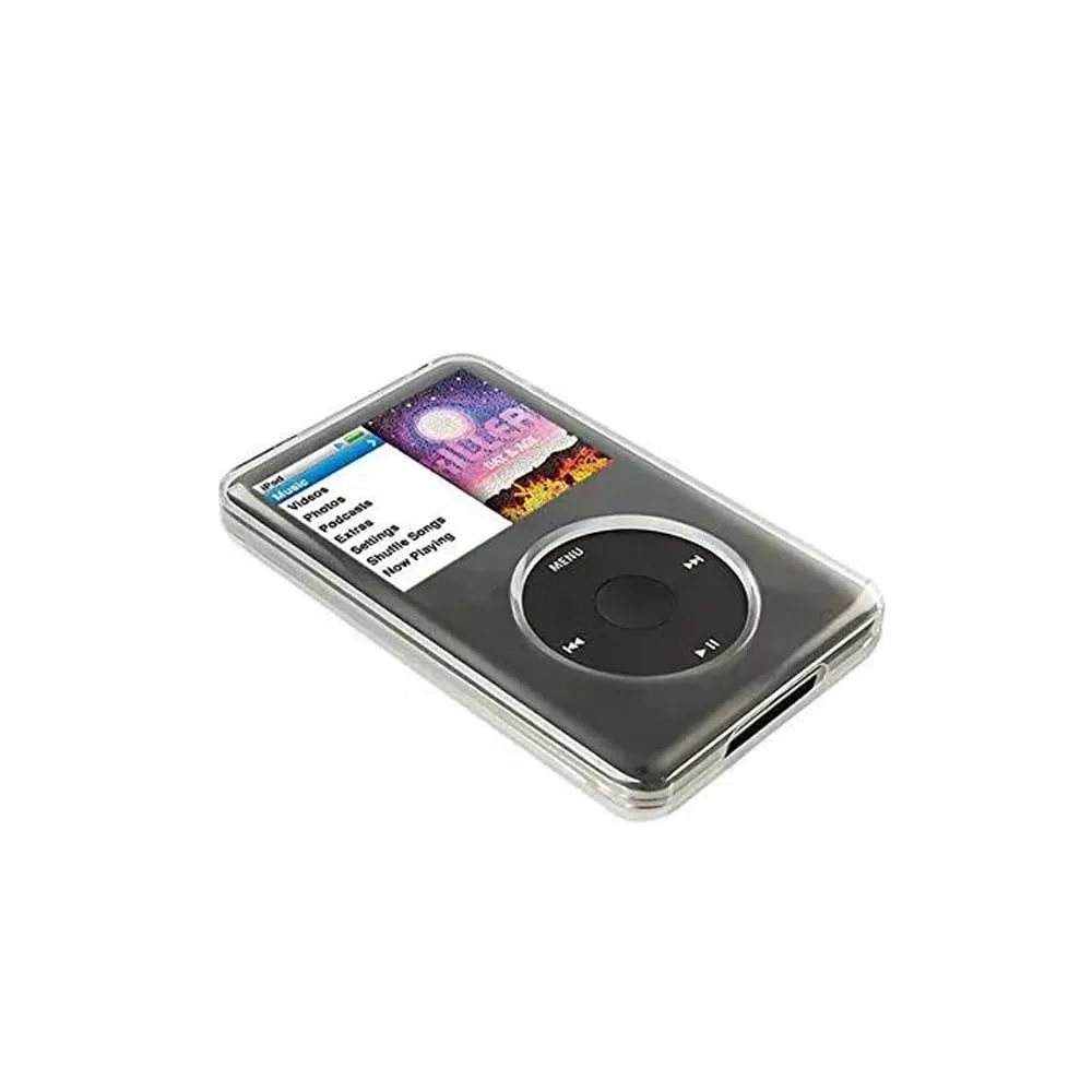 Etui na iPoda Classic 120GB/160GB/80GB, pełna ochronna krystalicznie czysta twarda obudowa