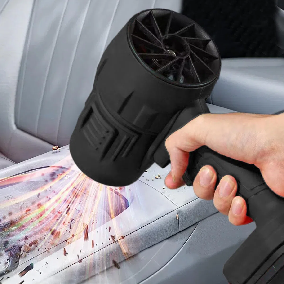 Turbinowy Wentylator Natryskowy Bezprzewodowa Dmuchawa Natryskowa | Elektryczny Odkurzacz Sprężonego Powietrza 322 km/h, Przenośna Dmuchawa do Usuwania Kurzu z Komputerów