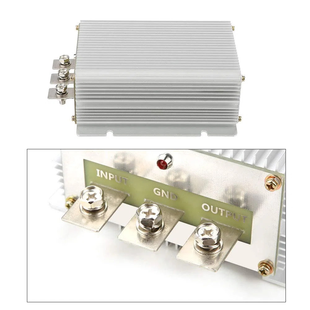 Przetwornica zasilacz 600 W, 24 V do 12 V, 50 A, nieizolowany, regulowany DC, wysokowydajny moduł regulatora redukcji napięcia
