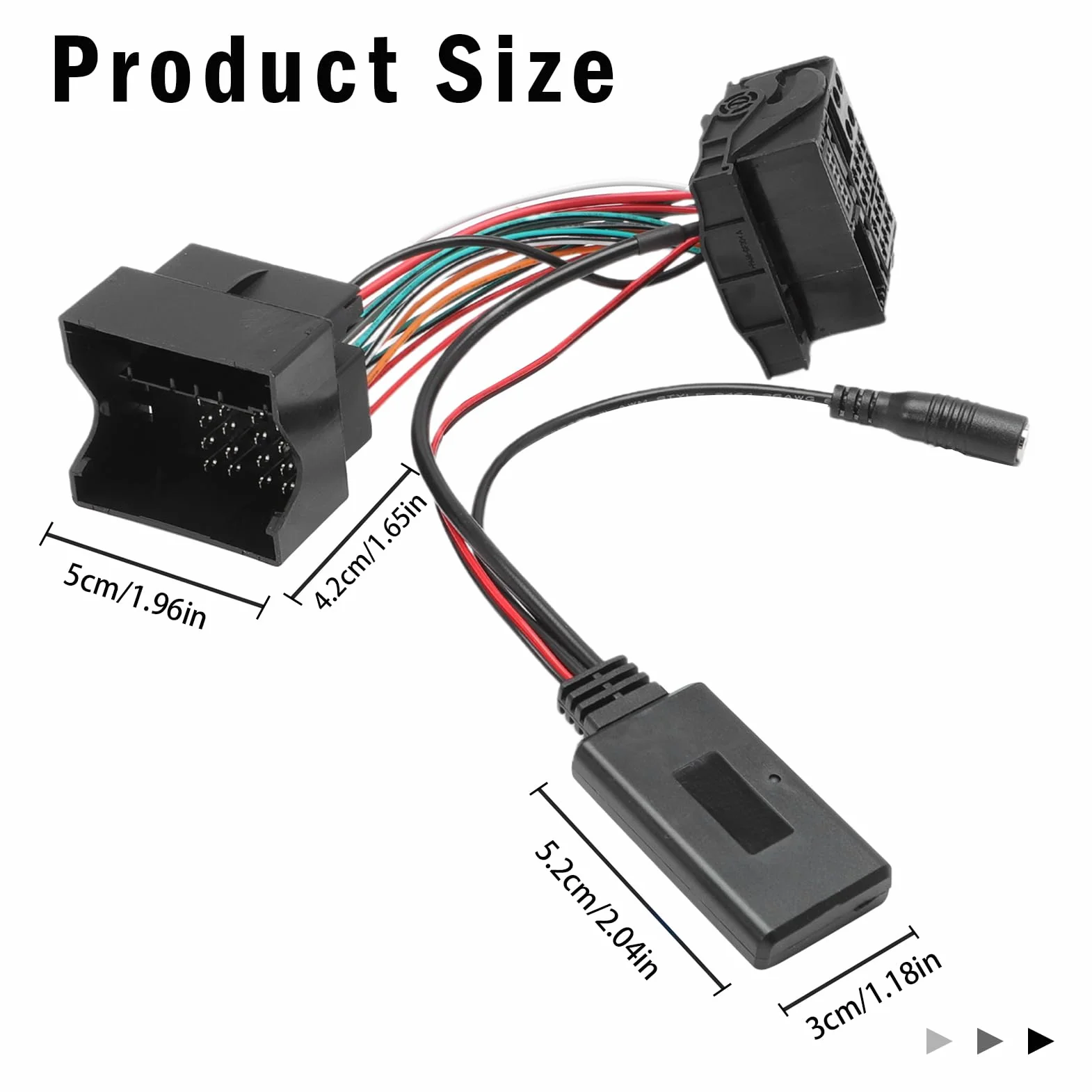 Aux Adapter audio Bluetooth 5.0 z mikrofonem do Z4 E85 2003-2008 E86 X3 E83 2004-2010 Mini Cooper R50 2000-2006 S R53 JCW