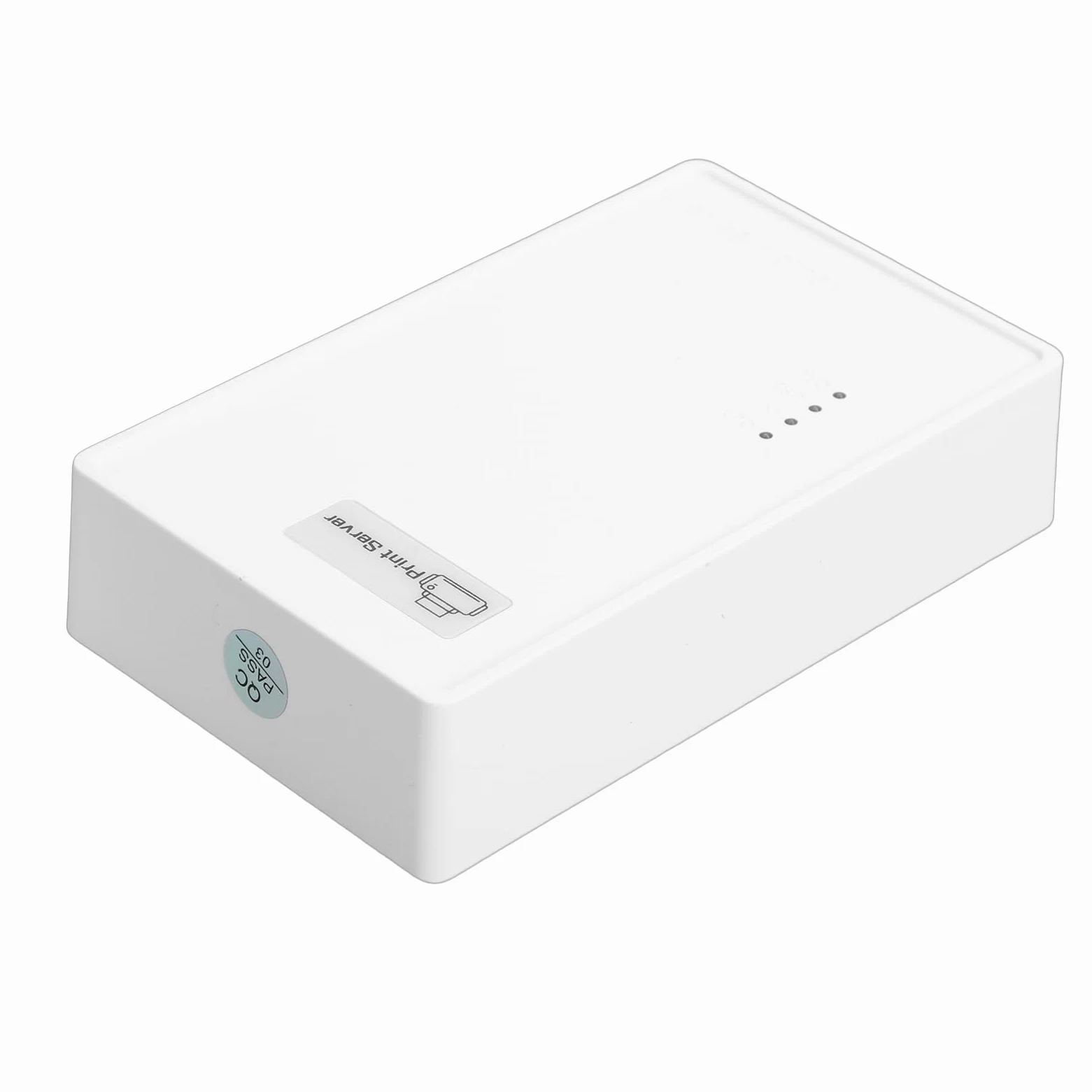 Bezprzewodowy Serwer Druku, Urządzenie Udostępniające drukarkę USB WiFi z kartą sieciową 2,4 GHz do Udostępniania Drukarek w Biurze domowym. Obsługa Portu Ethernet USB