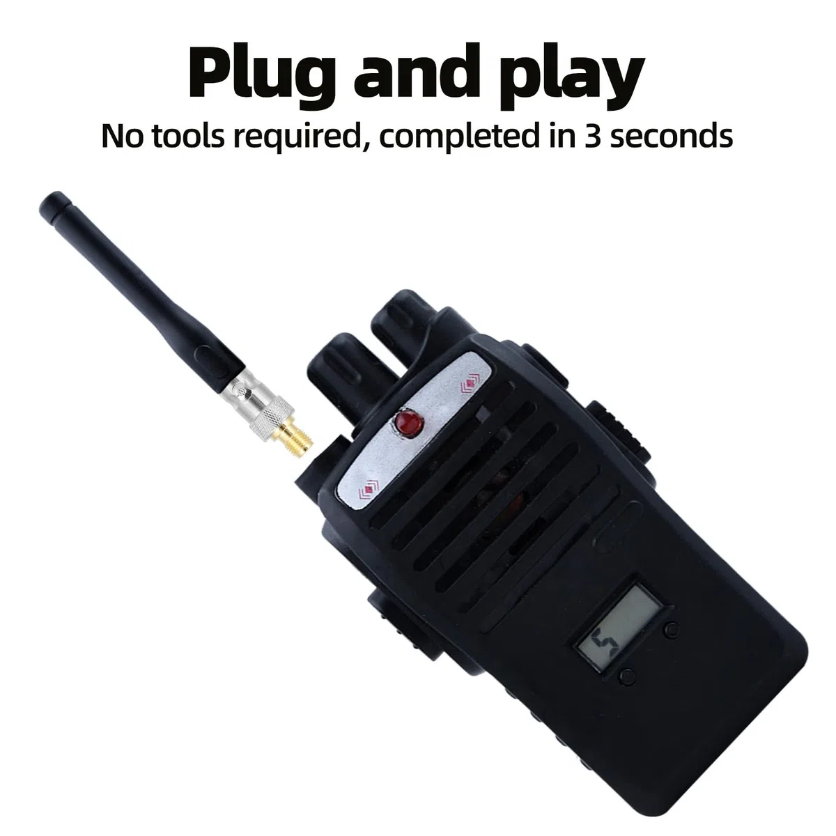 Profesjonalny SMA do BNC Adapter Zestaw, 12szt 50 Ohm RF Współosiowe Złącze Miedź & Stop Kompletny Męski/Żeński Komplet dla Krótkofalówka Antena Router Oscyloskop CCTV Sprzęt Testowy