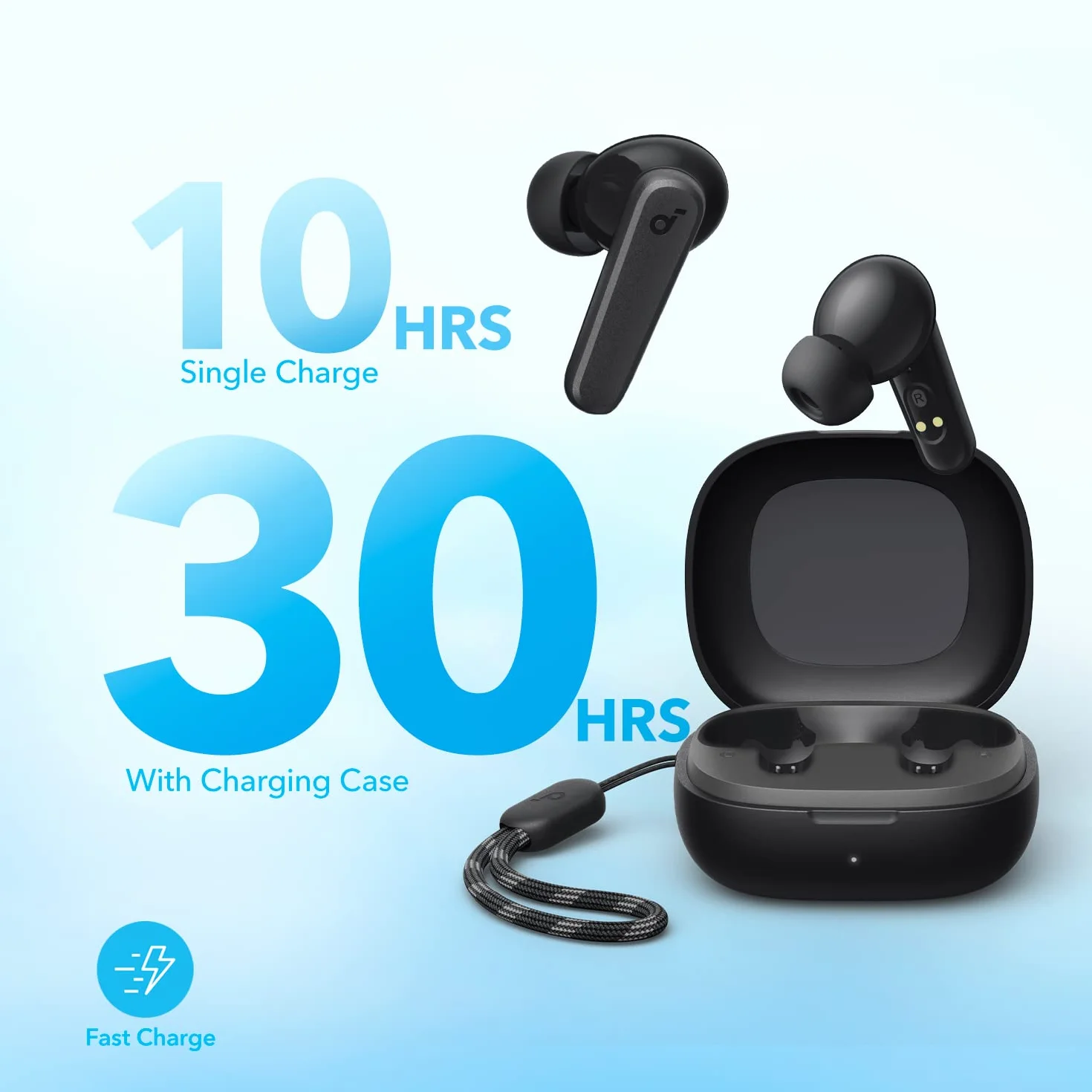 soundcore by Anker P20i Prawdziwie bezprzewodowe słuchawki douszne Bluetooth 5.3 30 h IPX5