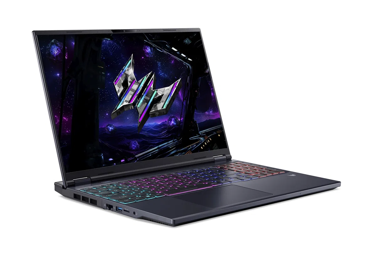 acer Predator Helios Neo 16 AI PHN16-73-91XB Notebook Gaming, NVIDIA GeForce RTX 5070 8 GB GDDR7, Intel Core Ultra 9 275HX, pamięć RAM 32 GB DDR5, 1 TB SSD, wyświetlacz 16" WQXGA 240 Hz DDS, Windows