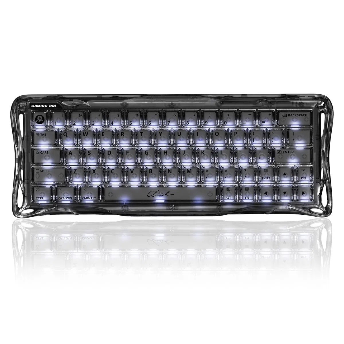 GravaStar Mercury V60 HE klawiatura gamingowa czarna