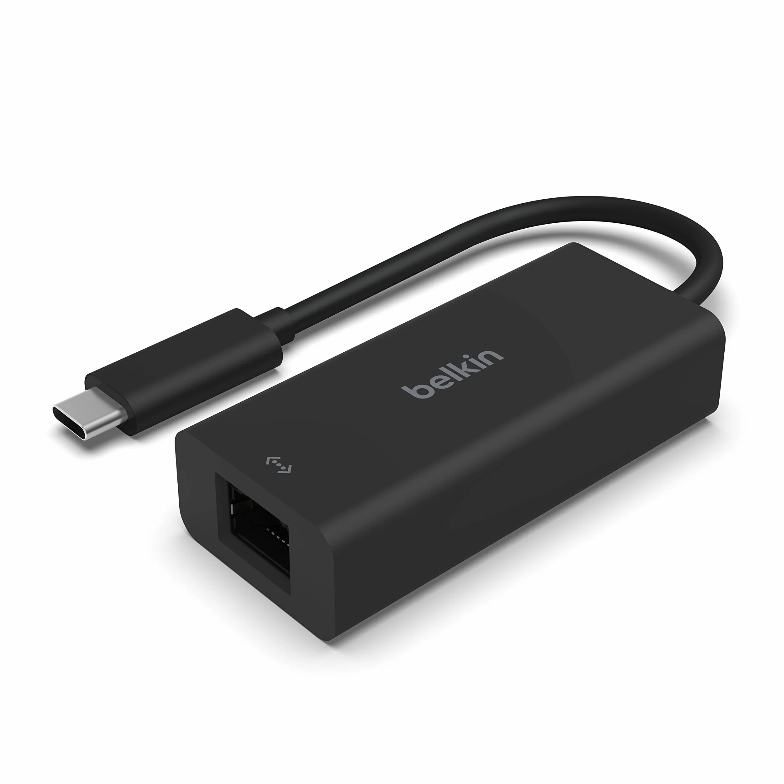 Adapter Belkin USB typu C na 2,5 Gb Ethernet, certyfikat USB-IF Thunderbolt 3 i 4 / Adapter USB-C na LAN zgodny z MacBookiem Pro/Air, iPadem Pro, XPS, Surface i innymi urządzeniami z portem USB-C