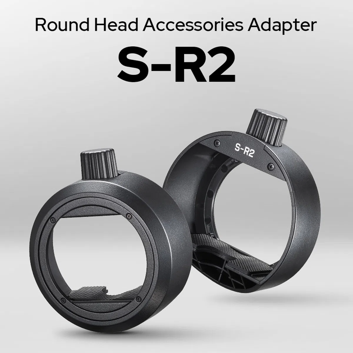 Godox S-R2 ulepszony adapter na uchwyt na lampę błyskową z okrągłą głowicą do mocowania na kamerze, do Godox AD200 AD200Pro AD200Pro II V860III V850III TT685II TT600 TT520II