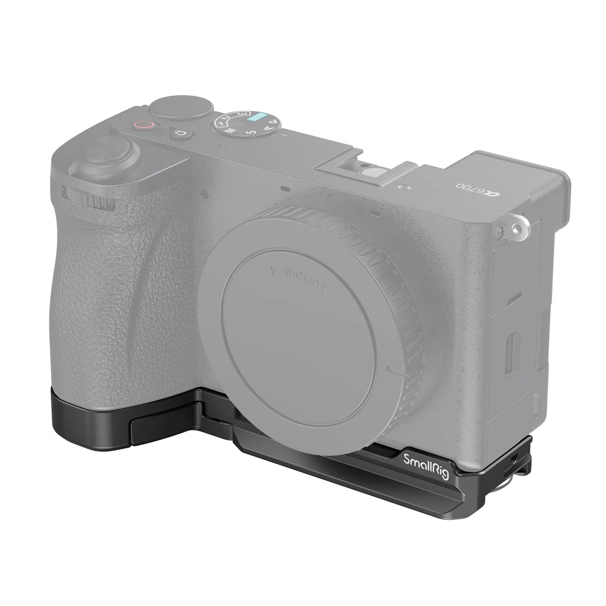 SMALLRIG A6700 Base Plate Płyta Bazowa dla Sony Alpha 6700, Bottom Mount Plate, Wbudowana Płyta Szybkiego Uwalniania dla Arca, Obsługująca Szybkie Przełączanie Między Statywem a Stabilizatorem - 4338