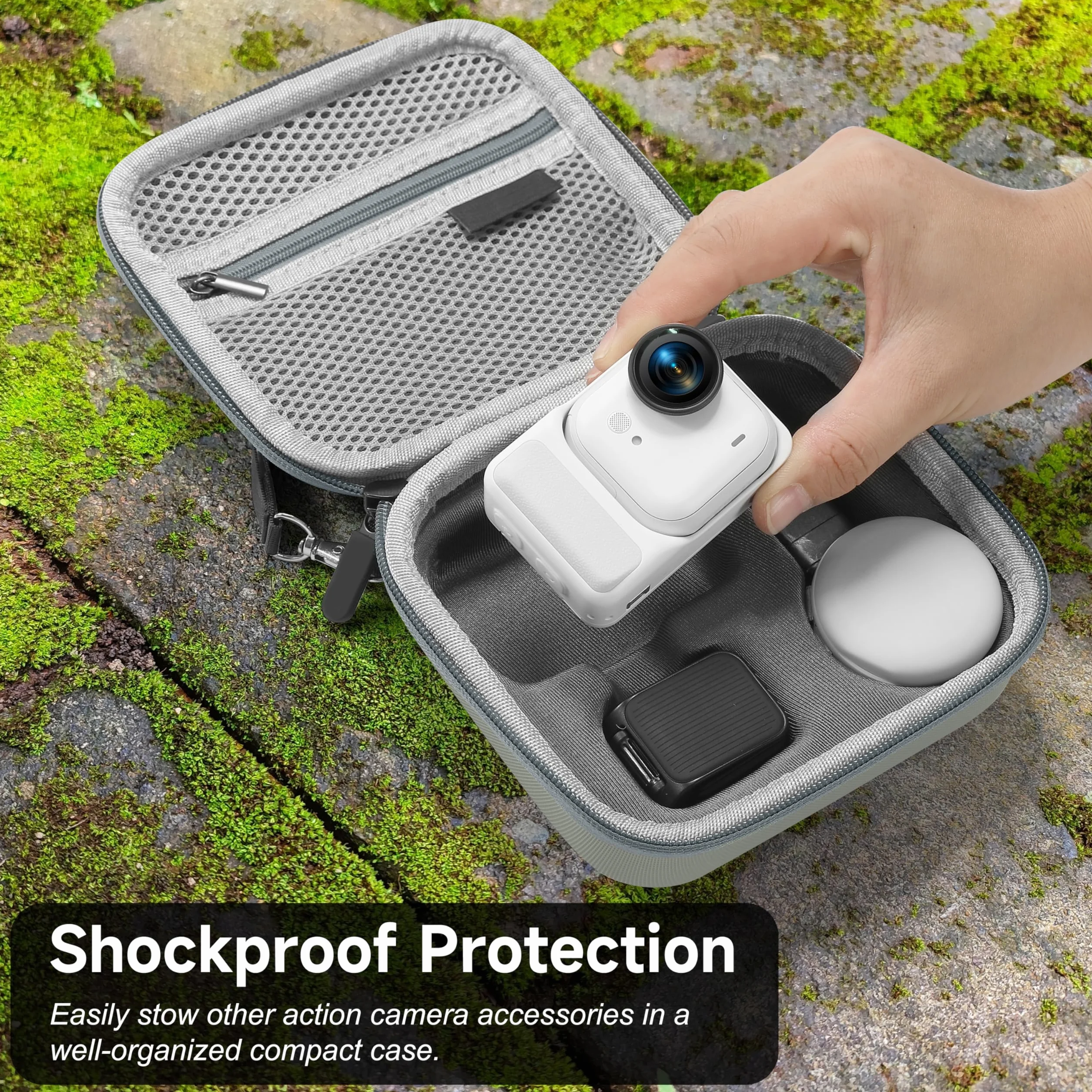 Torba do przechowywania akcesoriów Insta 360 GO Ultra etui ochronne twarda obudowa do Insta360 GO Ultra Vlogging Action Camera akcesoria