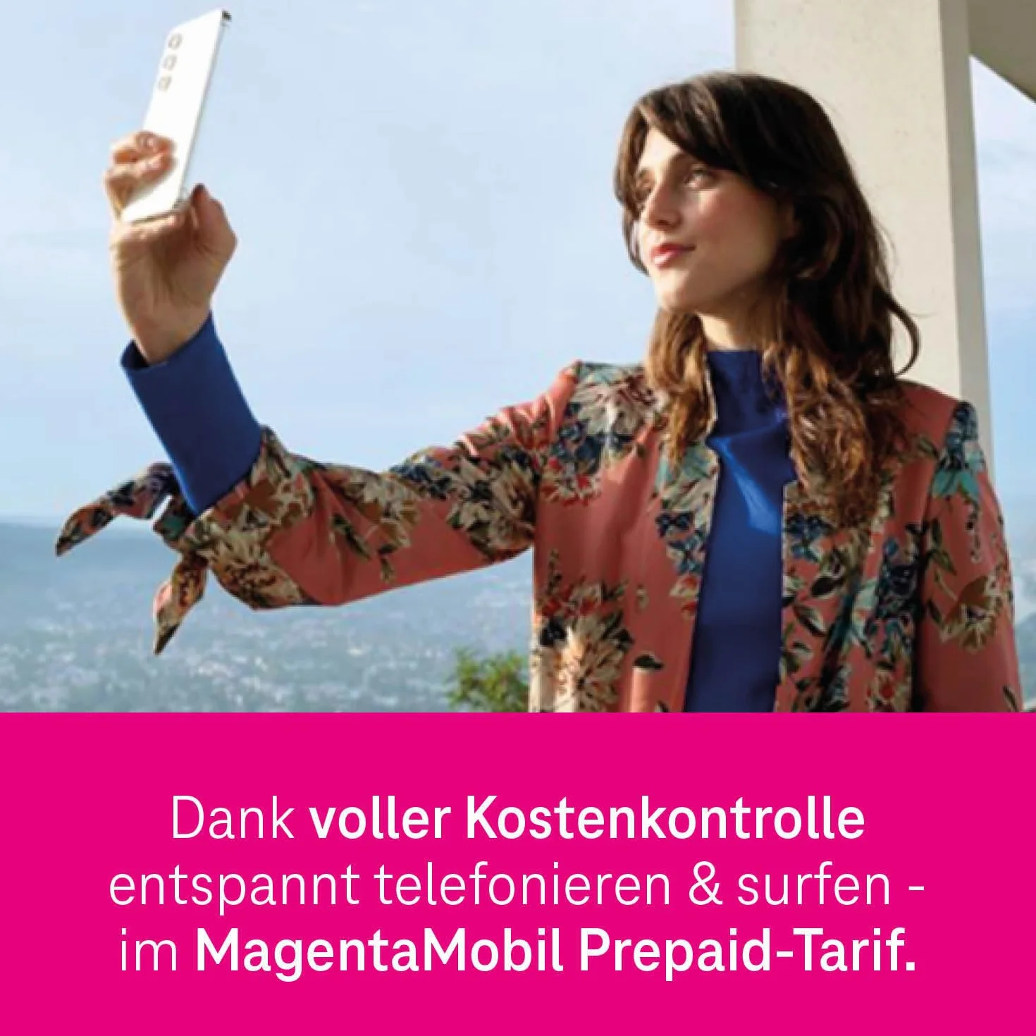 Telekom MagentaMobil Prepaid L karta SIM bez umowy I w zestawie 5 GB & Allnet Flat (min, SMS) do wszystkich niemieckich sieci + roaming UE, surfowanie z 5G/ LTE Max & HotSpot Flat I 15 EUR doładowanie startowe