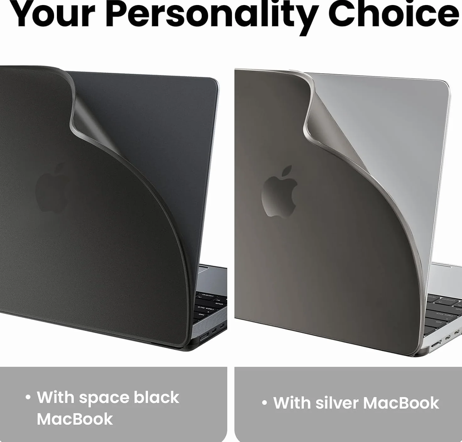 BlueSwan Etui PP kompatybilne z Macbook Pro 14 cali M5 M4 M3 M2 M1 ultracienkie odporne na pęknięcia odciski palców