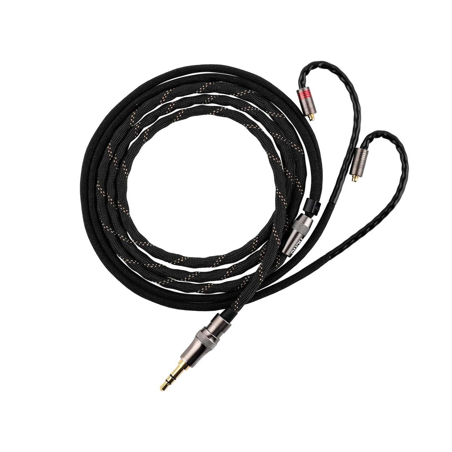 Linsoul DUNU Lyre Mini 24AWG 240-żyłowy, wysokiej czystości, OCC, ulepszony kabel do słuchawek audio HiFi z systemem mini wtyczek Q-Lock, dla muzyków audiofilskich (MMCX)