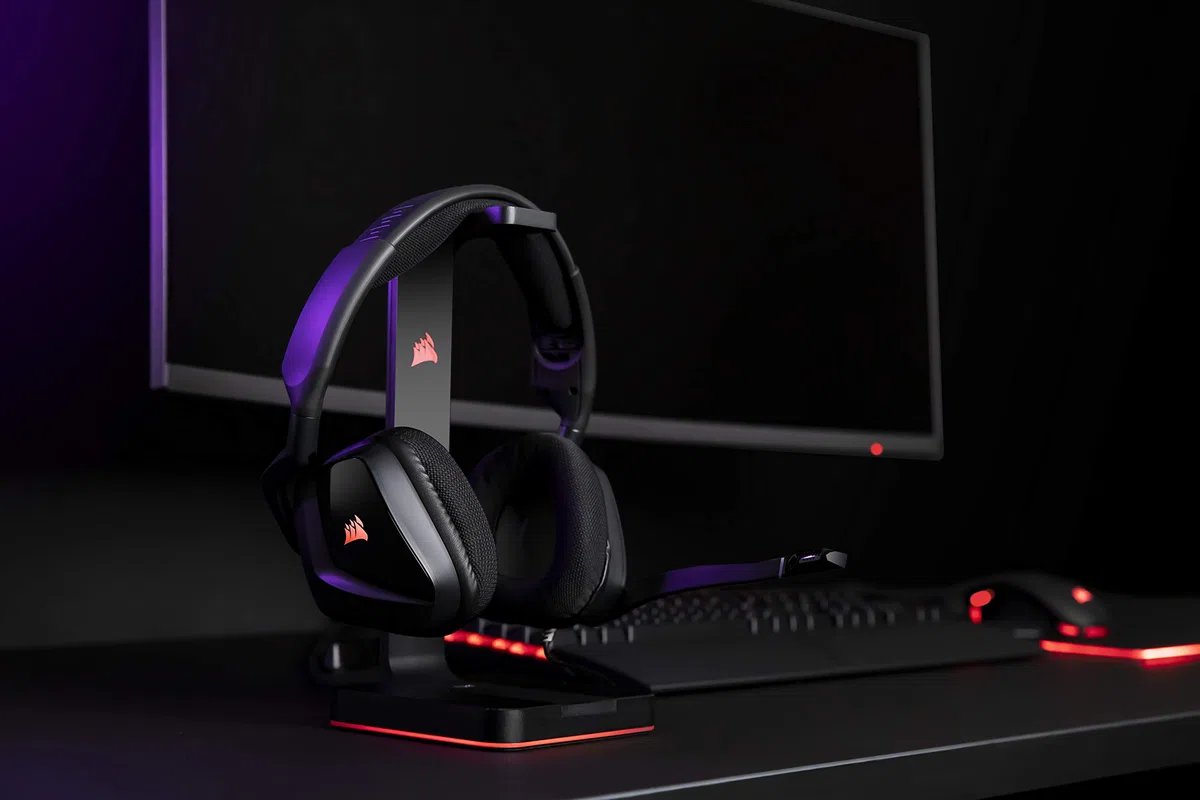 Corsair VOID RGB ELITE USB Premium Gaming Headset with 7.1 Surround Sound - Czarny
