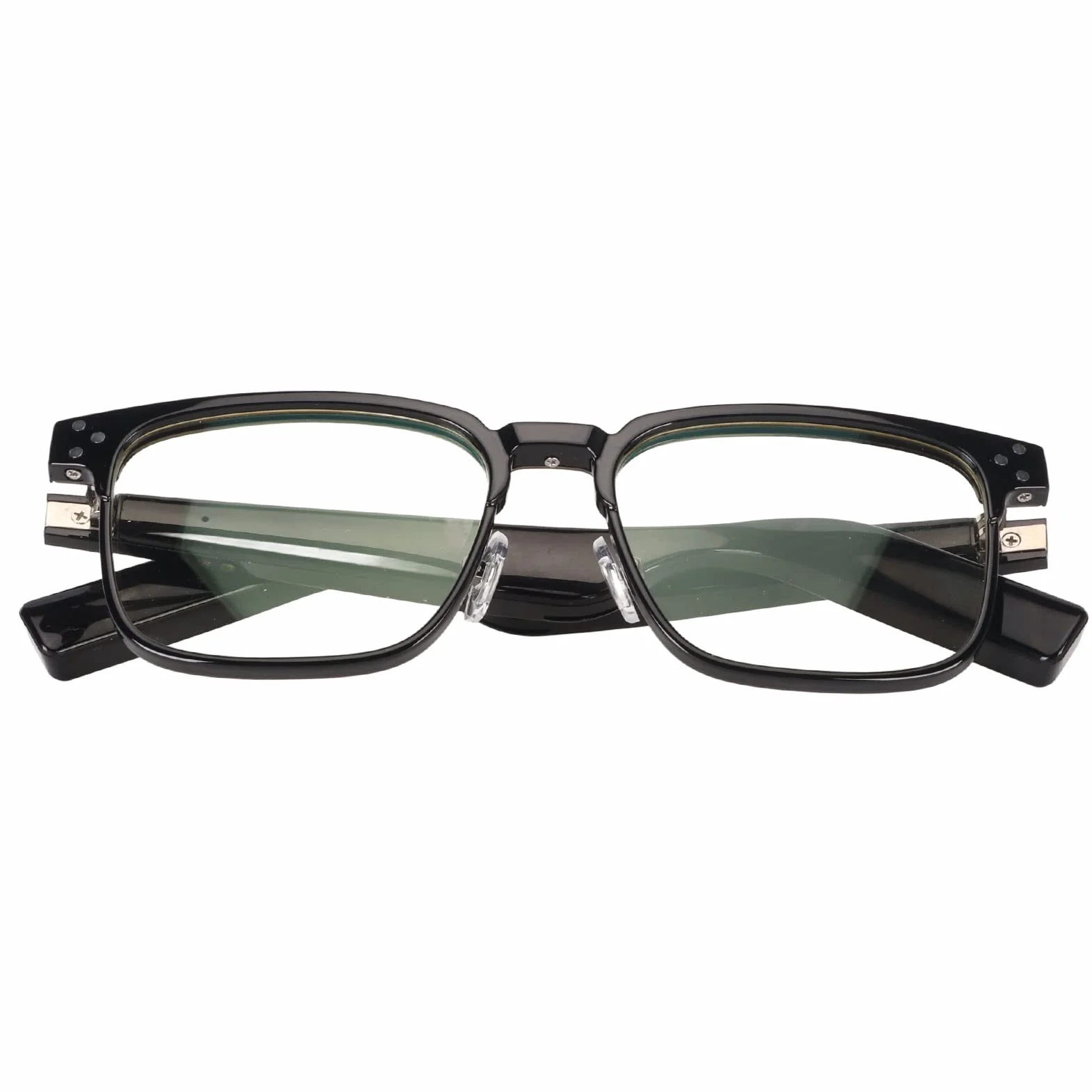 Inteligentne Okulary Audio, Otwarte Okulary Muzyczne Bluetooth 5.3 z Wbudowanymi Dwoma Głośnikami, Blokowanie Niebieskiego światła, wodoodporność IPX4, Profesjonalne Inteligentne