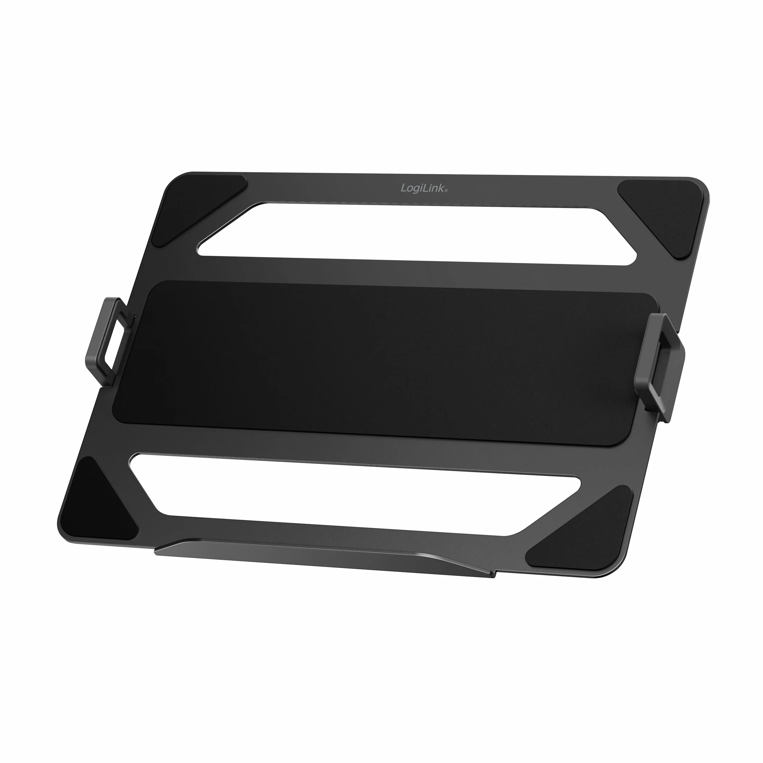 LogiLink BP0203 – uchwyt na laptopa na ramiona monitora, pasuje do urządzeń o przekątnej ekranu 11,6–17,3", maks. 9 kg