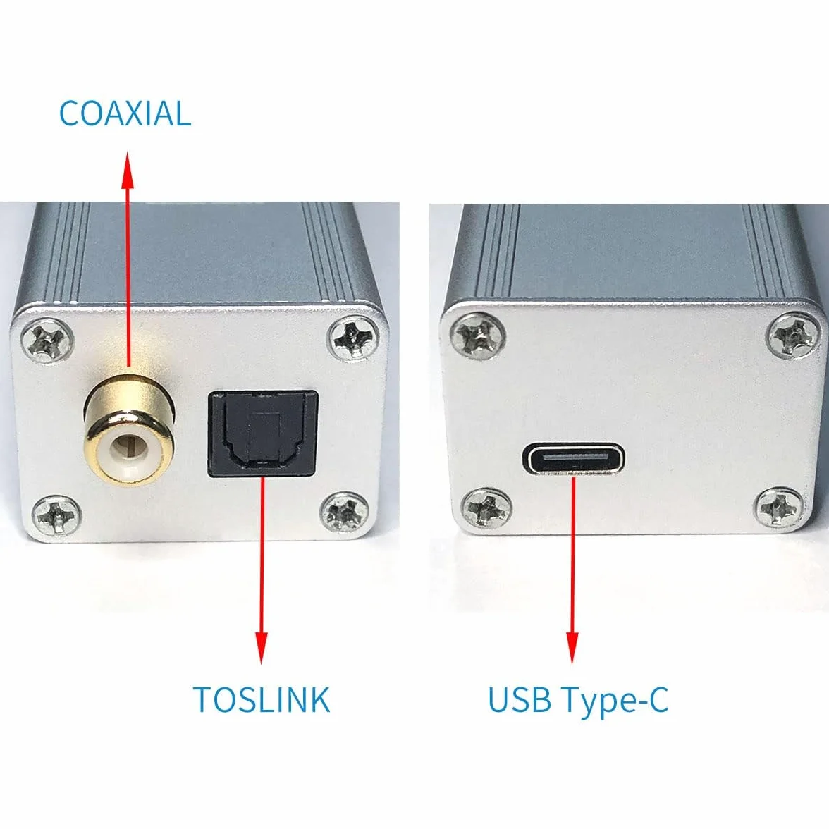 DSD TECH SH-AU01A koncentryczny optyczny adapter audio USB na TOSLINK