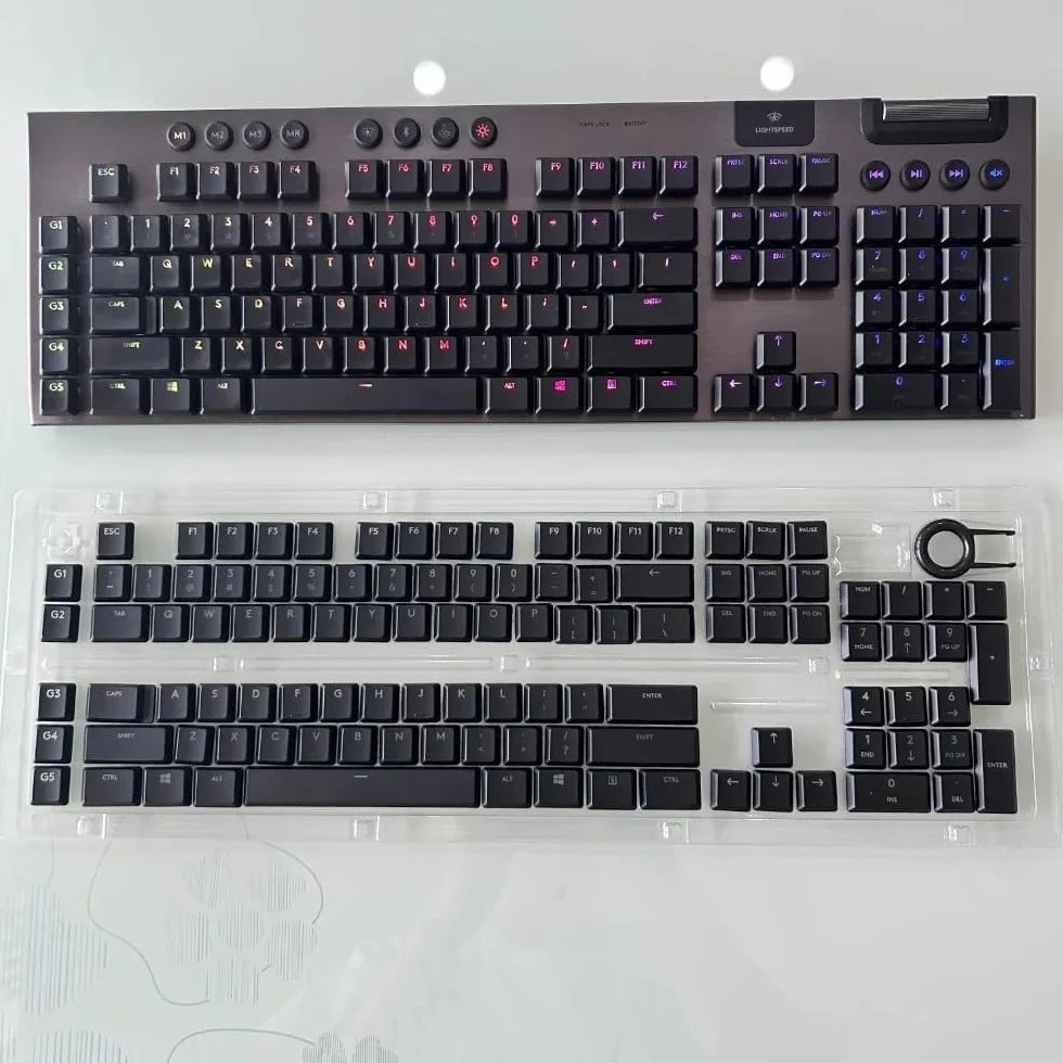 Wymienne klawisze antypoślizgowe kompatybilne z klawiaturami mechanicznymi Logitech G915G913 G815G813TKL Series G915