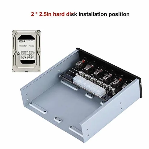 Estink Przełącznik Sterowania Zasilaniem HDD IDE 2xSATA 15-pin Samoblokujący Dysk Twardy SATA 2,5 Cala