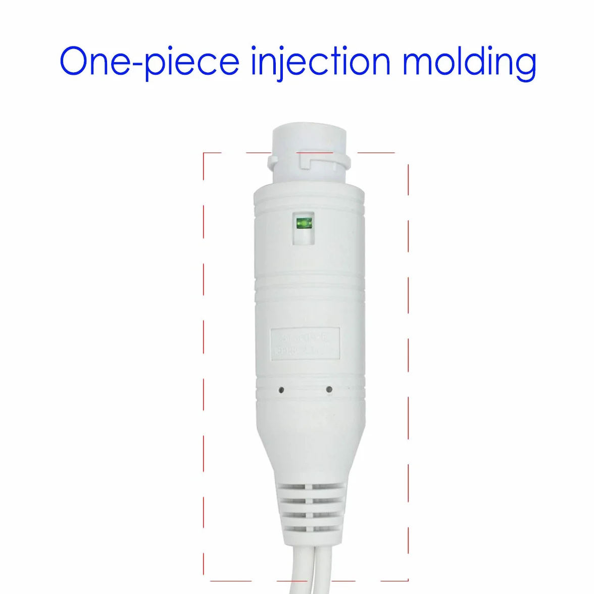 ANVISION 48 V do 12 V wodoodporny rozdzielacz PoE, zgodny z IEEE 802.3af, do kamery IP AP Voip Phone i więcej, biały