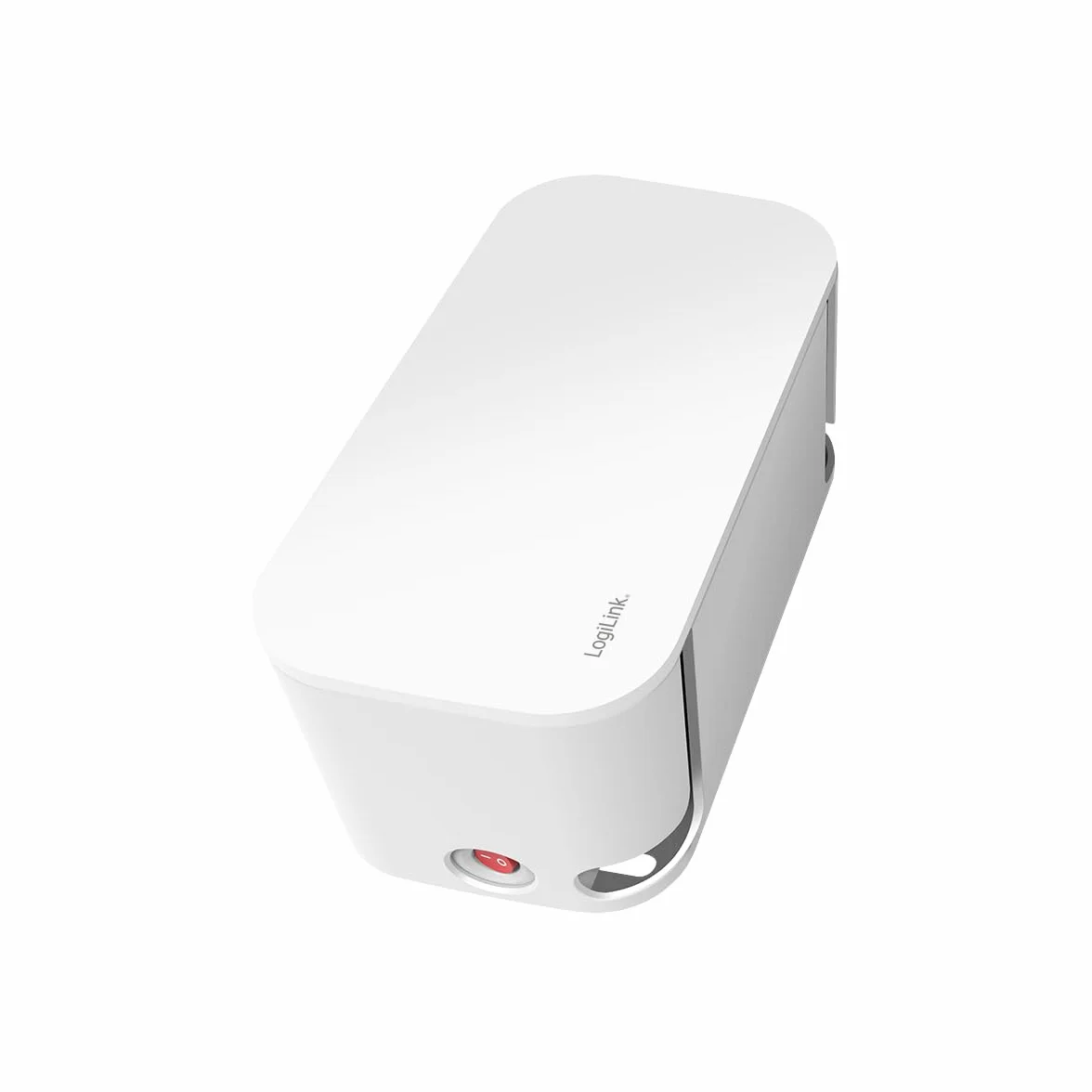 LogiLink LPS281U - skrzynka kablowa z 5 gniazdami wtykowymi, w zestawie 3 x USB, kolor: biały