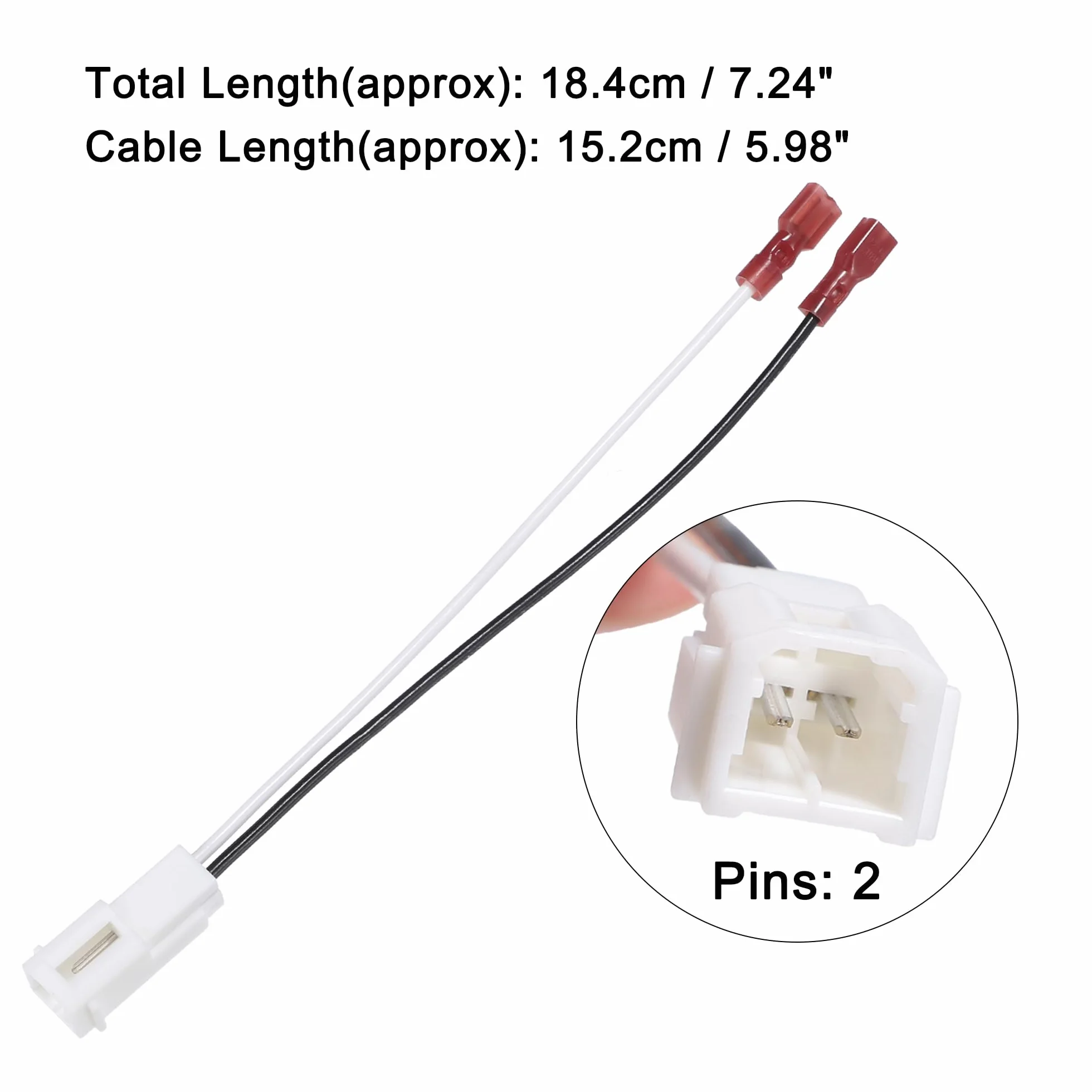 QUARKZMAN Adapter okablowania Złącze głośnika samochodowego do Dodge Charger