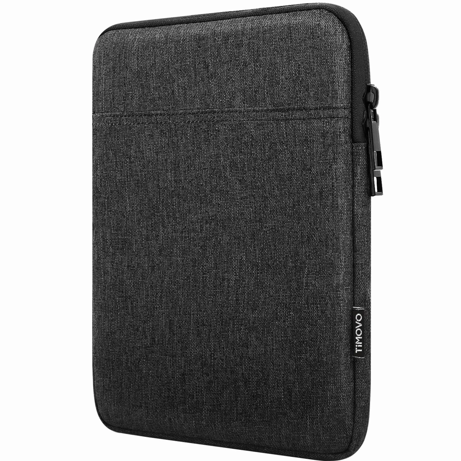 TiMOVO 8-9 Inch Tablet Sleeve Case for All-New iPad Mini 7 (A17 Pro, 2024), iPad Mini 6 (8.3-Inch, 2021), iPad Mini 5/4/3/2/1, Portable Protective Bag with Pockets for iPad Mini, Black