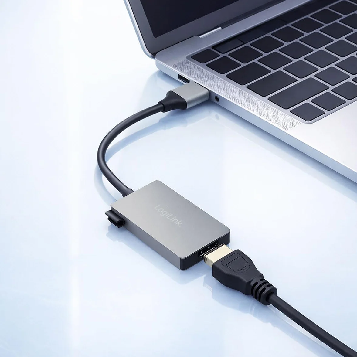 LogiLink UA0233A USB 3.0 na HDMI adapter 0,15 m