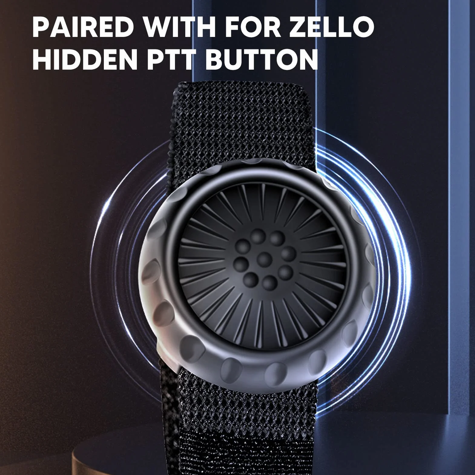 Bezprzewodowy Przycisk PTT Bluetooth 5.0 IP67 Wodoodporny do Zello